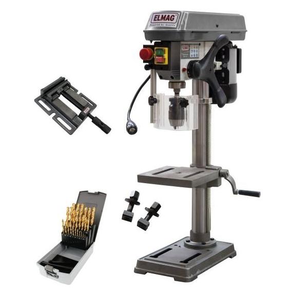 Elmag - Keilriemen-Tischbohrmaschine KBM 25 TN SET-Aktion (16035)