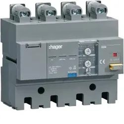 Hager HBT250H FI-Block P250 4P 250A Idn 30 mA bis 6 A stufenweise einstellbar