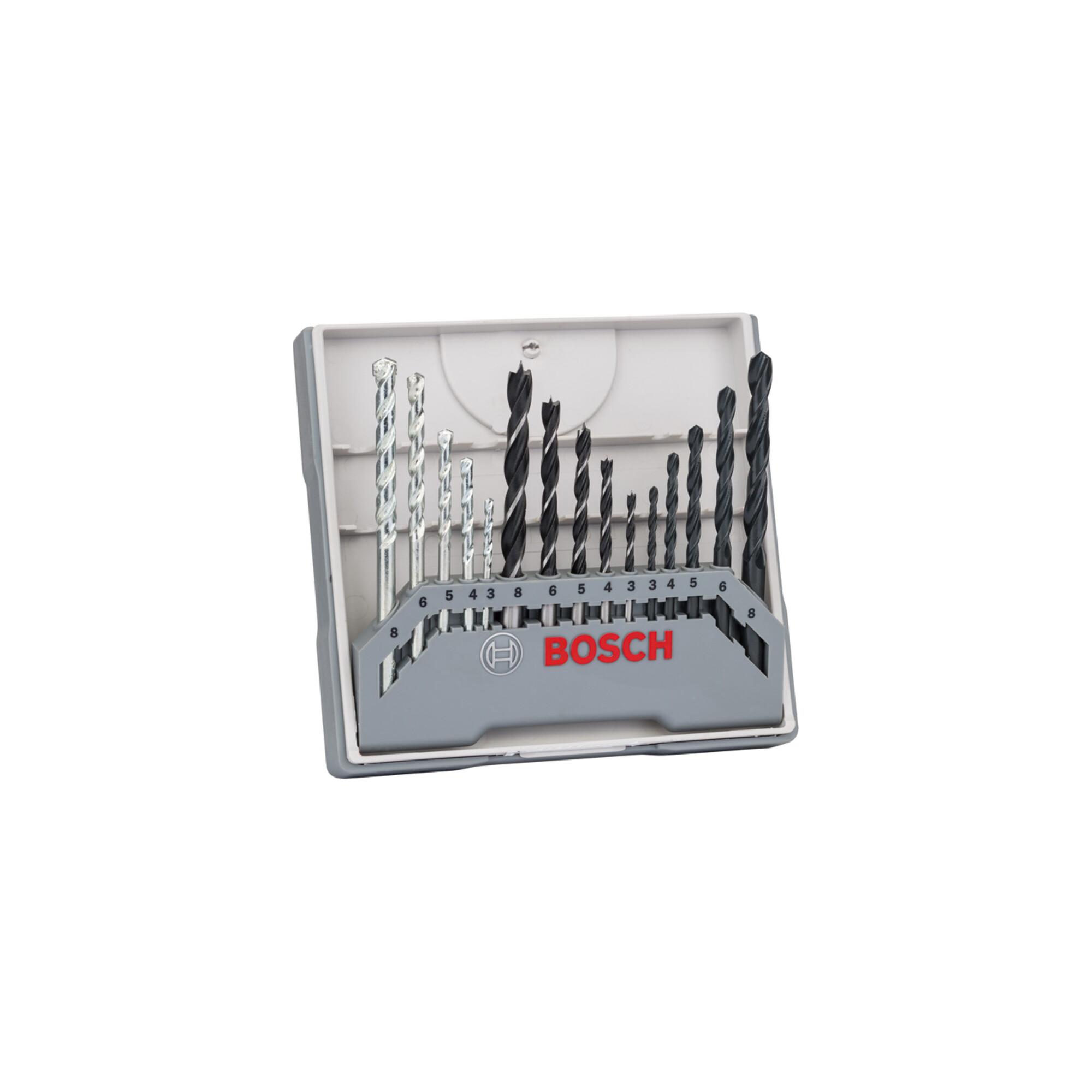 BOSCH Bohrer-Set, gemischt, 3-8 mm, 3-8 mm, 3-8 mm (2607017038)