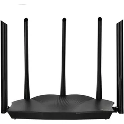 Tenda TX12 PRO wireless router Fast Ethernet Dual-band ( / ) Black, Router, Schwarz