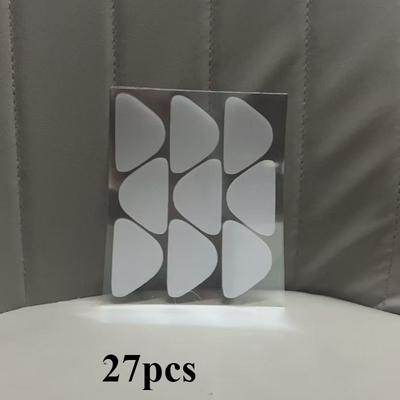 Combo Retail Shop Forehead Nasolabial Fold Patch, Transparent Invisible Smile Patterns, PE Material Nasolabial Patch For Forehead Wrinkles transparent 27pcs