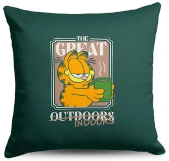 Nickelodeon Garfield The Great Indoors Throw Pillow 18X18 Inches by THE NORTHWEST GROUP in Green (Size OS)