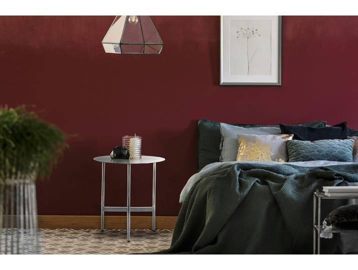 Beistelltisch KAYOOM Pema, Minimalistisches Design, Passt zu jedem Einrichtungsstil , silber, B:40cm H:54cm T:40cm, 100% Edelstahl, Tische, Beistelltisch, minimalistisches Gestelldesign aus Edelstahl, runde Ablagefläche