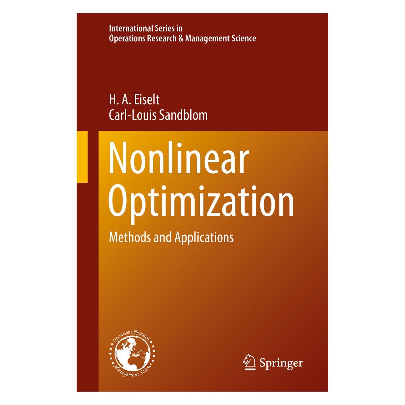 Springer Nonlinear Optimization (Englisch, Softcover, Carl-Louis Sandblom, H. A. Eiselt) (56164727)