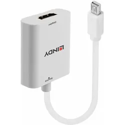 Lindy Mini-DisplayPort zu, Video Adapter, Weiss