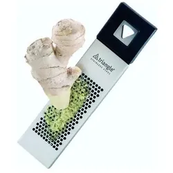 Triangle Aromareibe i.K., Küchenreibe, Schwarz, Silber