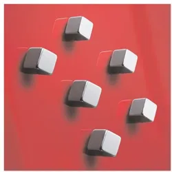 Sigel Magnetwürfel GL192 silber, 1x1 cm