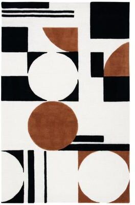 SAFAVIEH Handmade Rodeo Drive Frouwa Mid-Century Modern Wool Rug