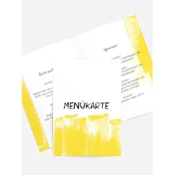 Menükarten Geburtstag selbst gestalten mit Spruch und Fotos im Onlinedesigner bei Meine-Kartenmanufaktur.de