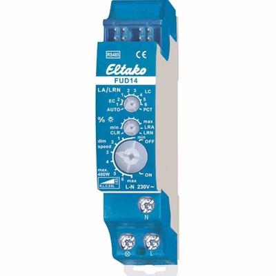 Eltako Dimmaktor, Bussystem Funkbus, 400W, REG, 1TE, 1Ausg, universal, Vor Ort-/Handbedienung