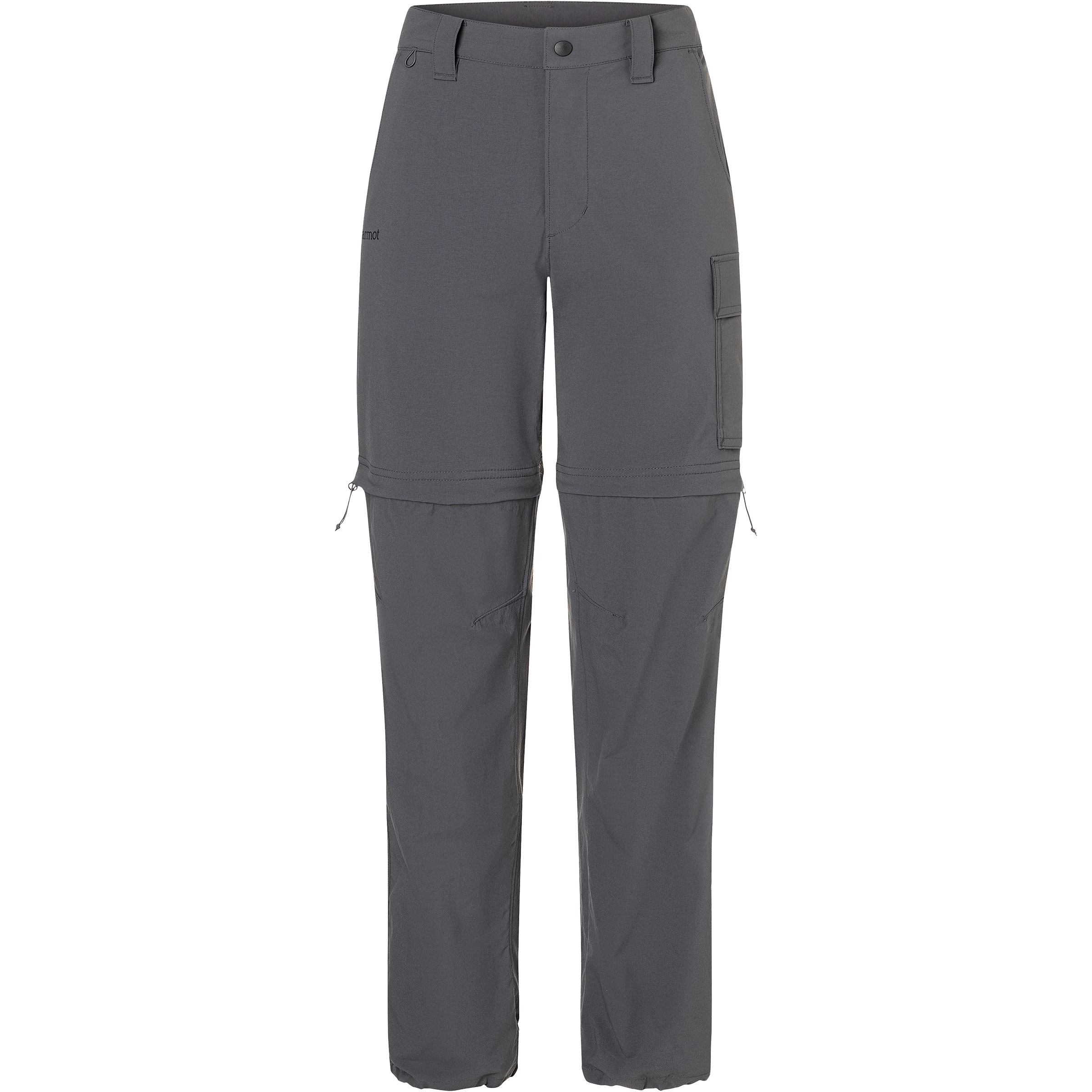 Marmot Trailway Convertible Hose Damen Zip-Hosen grau Größe S Trekking Schnell trocknend Wasserabweisend