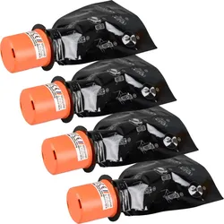 4 Kompatible Toner ersetzt HP W1530X 153X Multipack schwarz