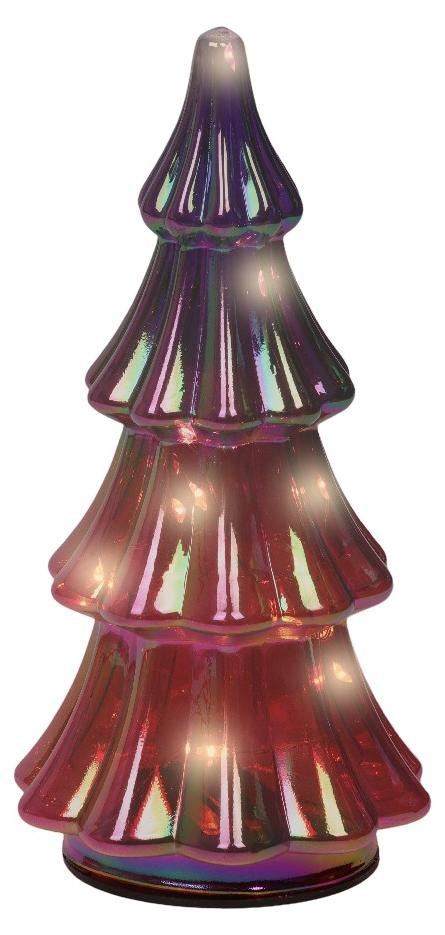 Lumineo Micro LED Boom Accentverlichting Wit/Rood Hoogte: 17 cm