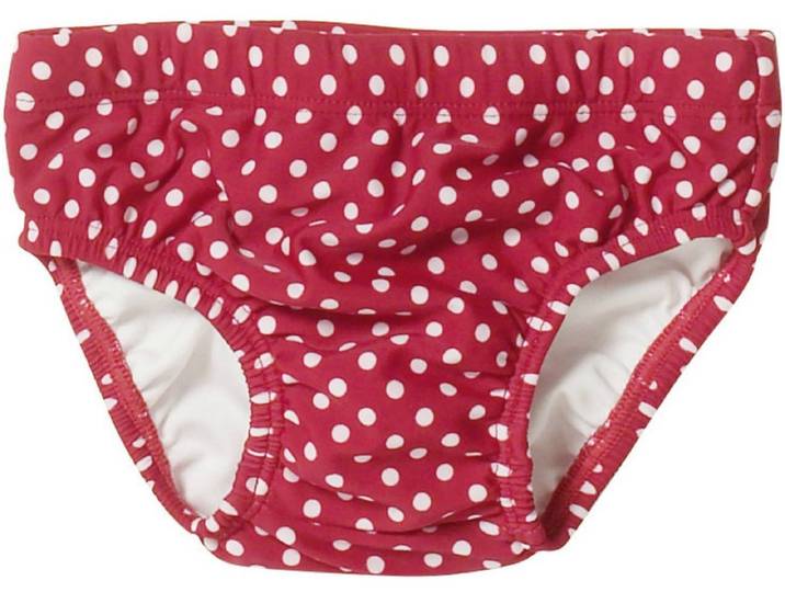 Playshoes zwemluier rood witte stippen 62/68
