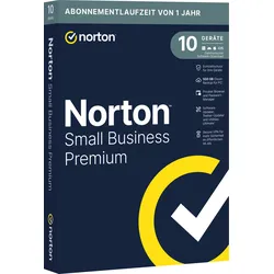 NORTON 21455317 - Sicherheitssoftware, Small Business Premium für 10 Geräte