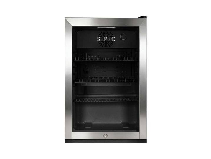SPC FKS118C Flaschenkühlschrank Inox rechts