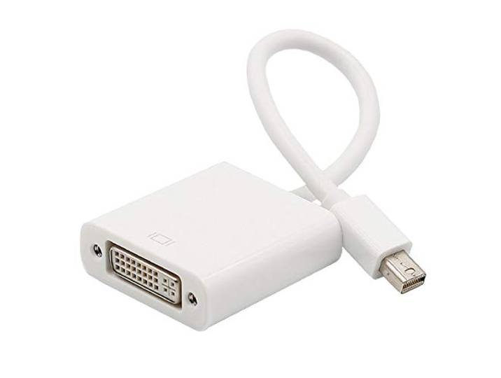 XIB Mini Displayport naar DVI adapter/Mini Displayport naar DVI converter/Adapter/Mini Displayport naar DVI - Wit