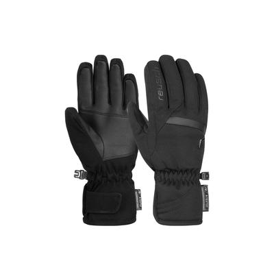 Skihandschuhe REUSCH "Coral R-TEX XT", Damen, Gr. 6,5, schwarz, 89% Polyester, 9% Lederimitat, 2% Elasthan, mehrfarbig, Handschuhe, in atmungsaktiver Qualität