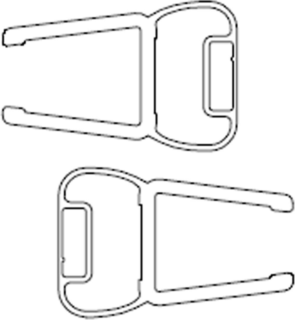 HSK pair of replacement magnetic profile 90° for pendulum version E100056-8-S