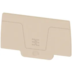 Hager KR03SAP Endplatte für KR060SL, KR060SN, KR060SPE