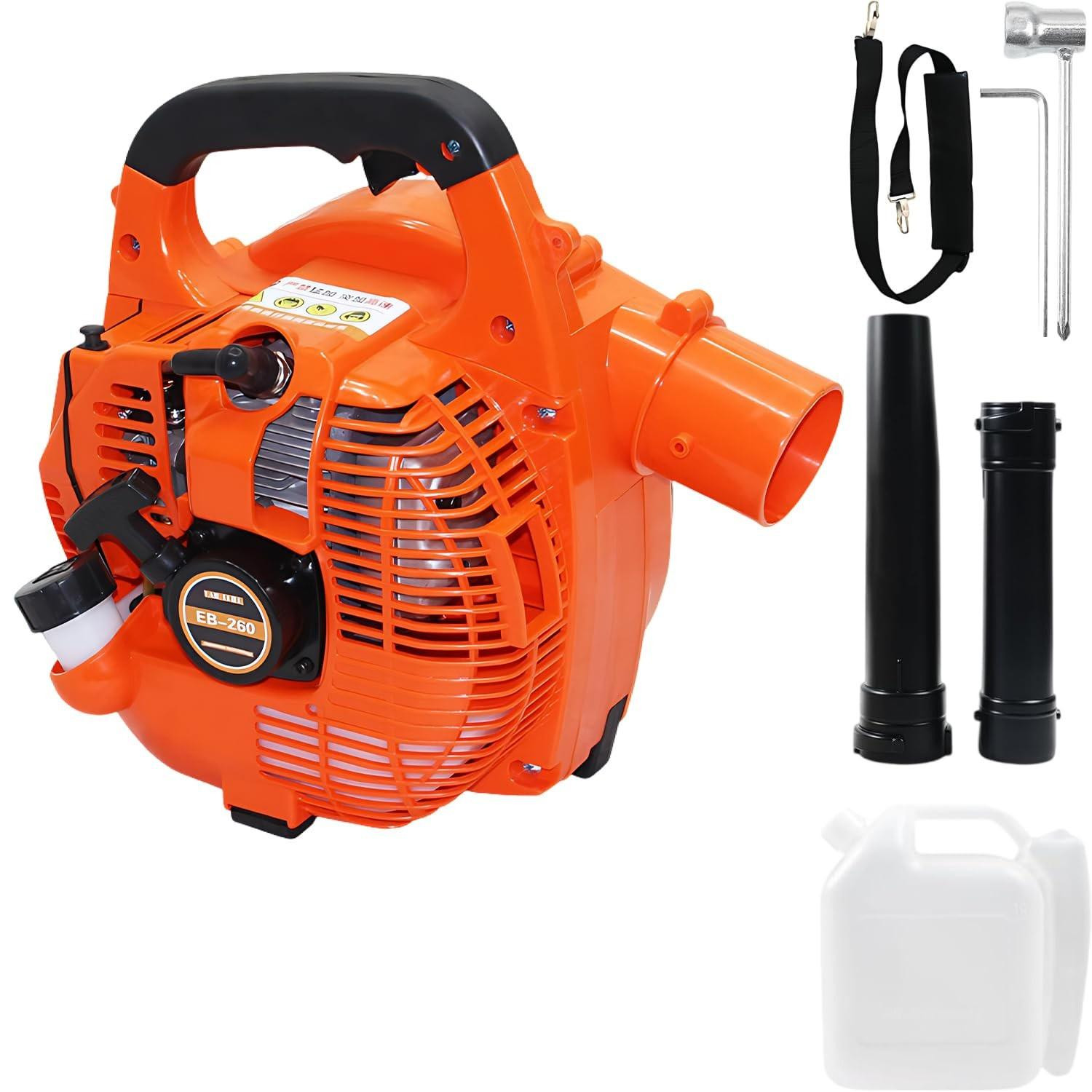 Merkloze Benzine Bladblazer 26cc, 7500RPM