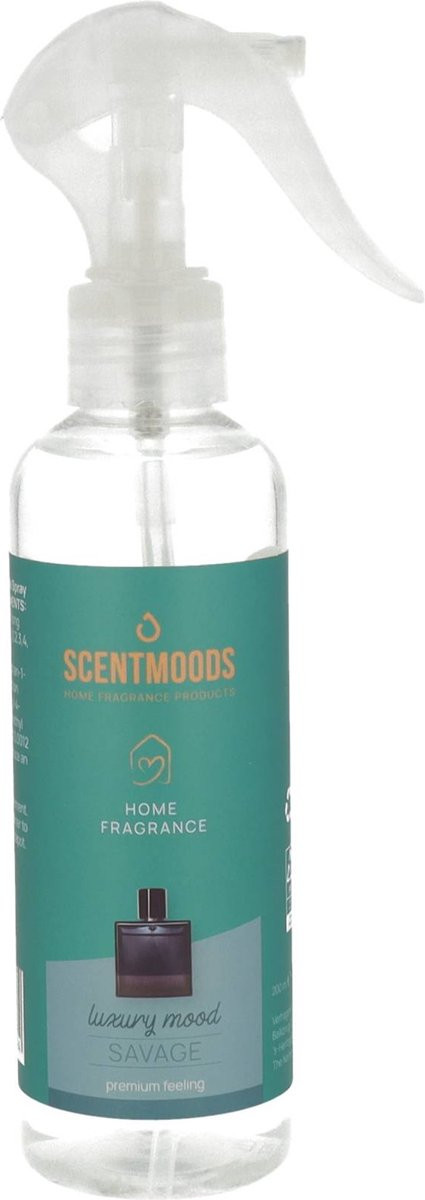 Scentmoods Interieurspray Savage 200ml - Huisparfum