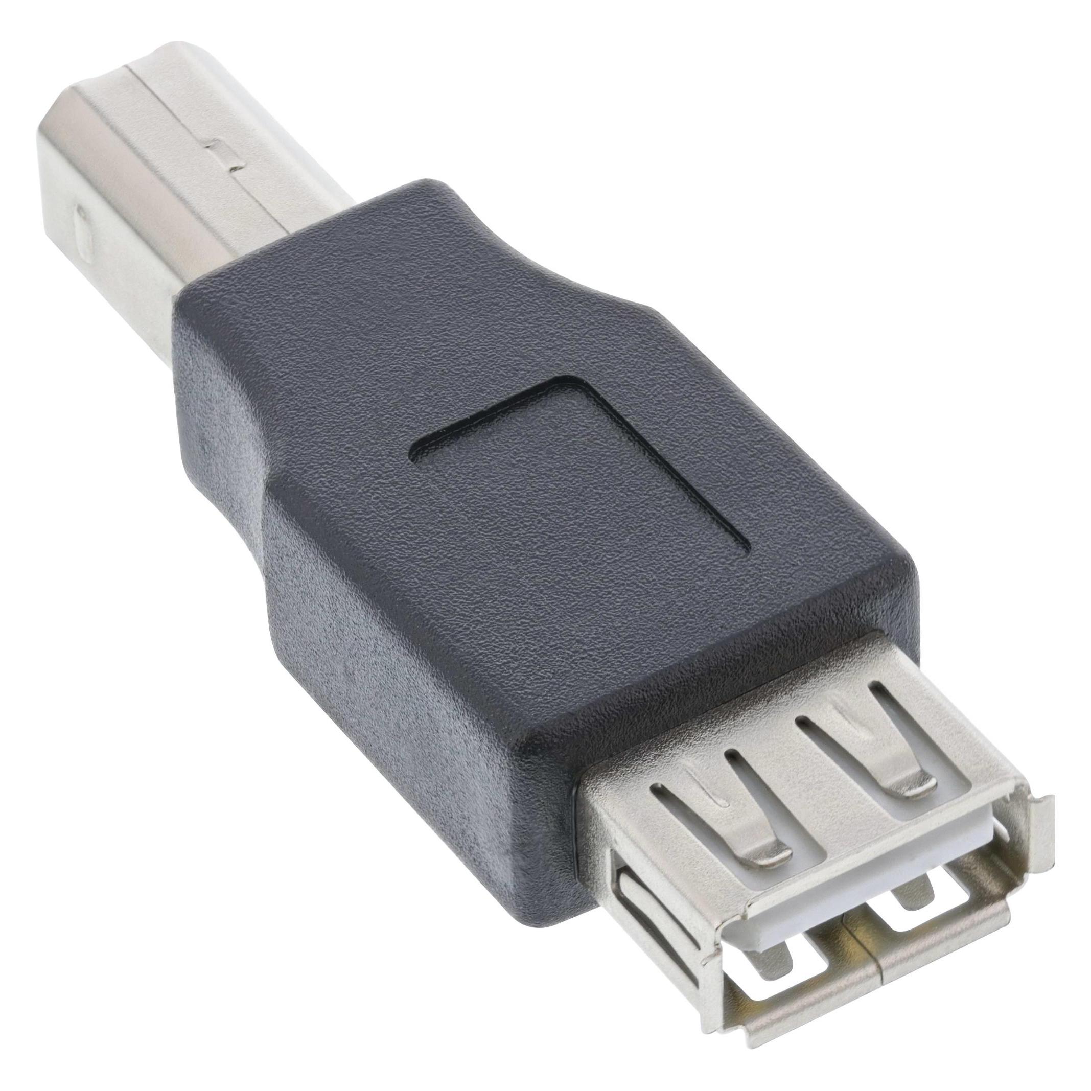 InLine USB 2.0 Adapter (USB-A, USB-B) (33442)