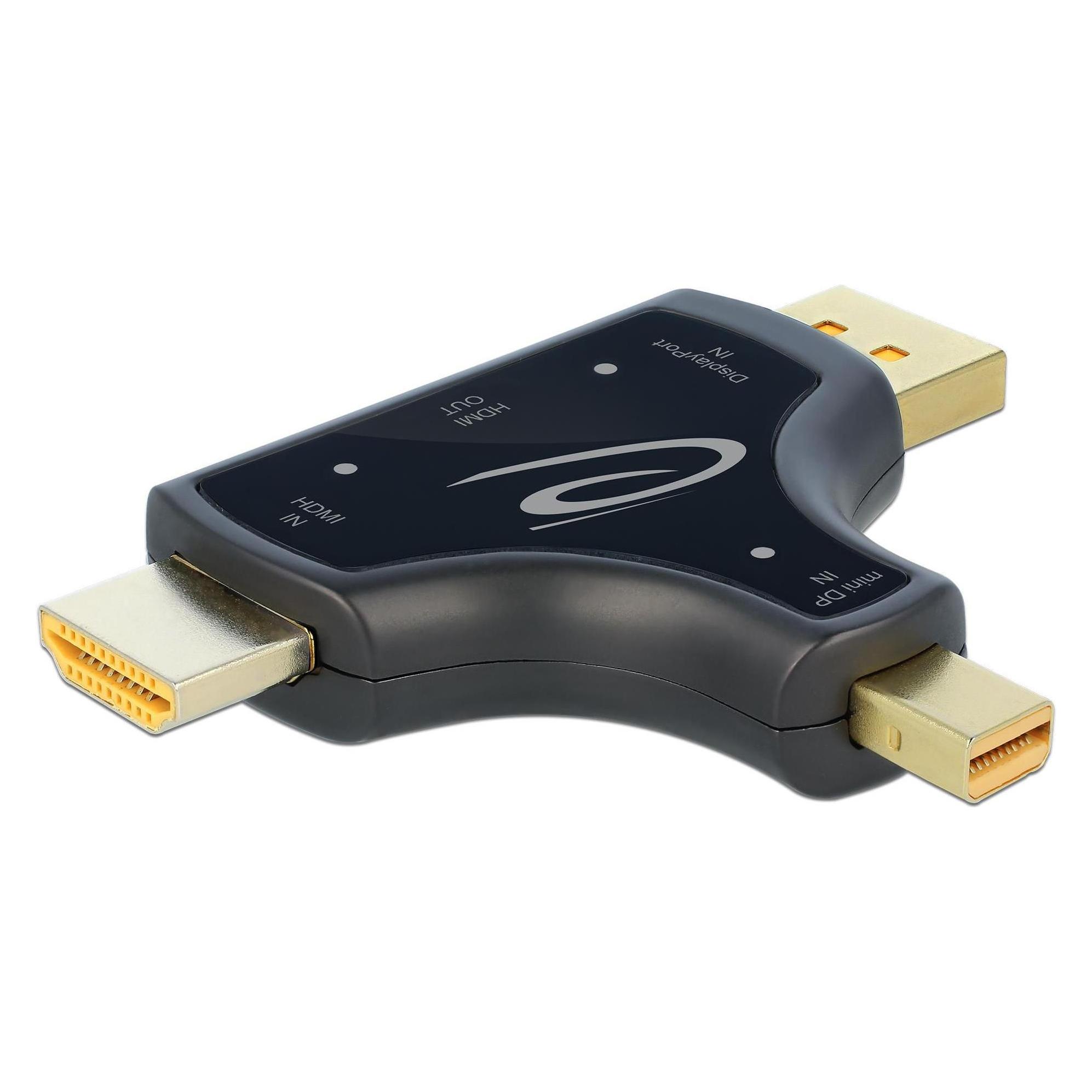 Delock Monitoradapter DP miniDP HDMI (DisplayPort, HDMI) (64059)