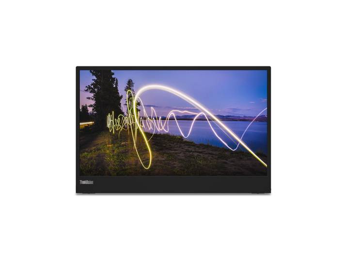 Lenovo ThinkVision M15, 39,6 cm (15.6'), 1920 x 1080 pixels, Full HD, LED, 14 ms, Noir 62CAUAT1WL