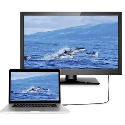 SpeaKa Professional optisches HDMI-Kabel (AOC) aktiv 8K 15 m (15 m), Videokabel, Schwarz