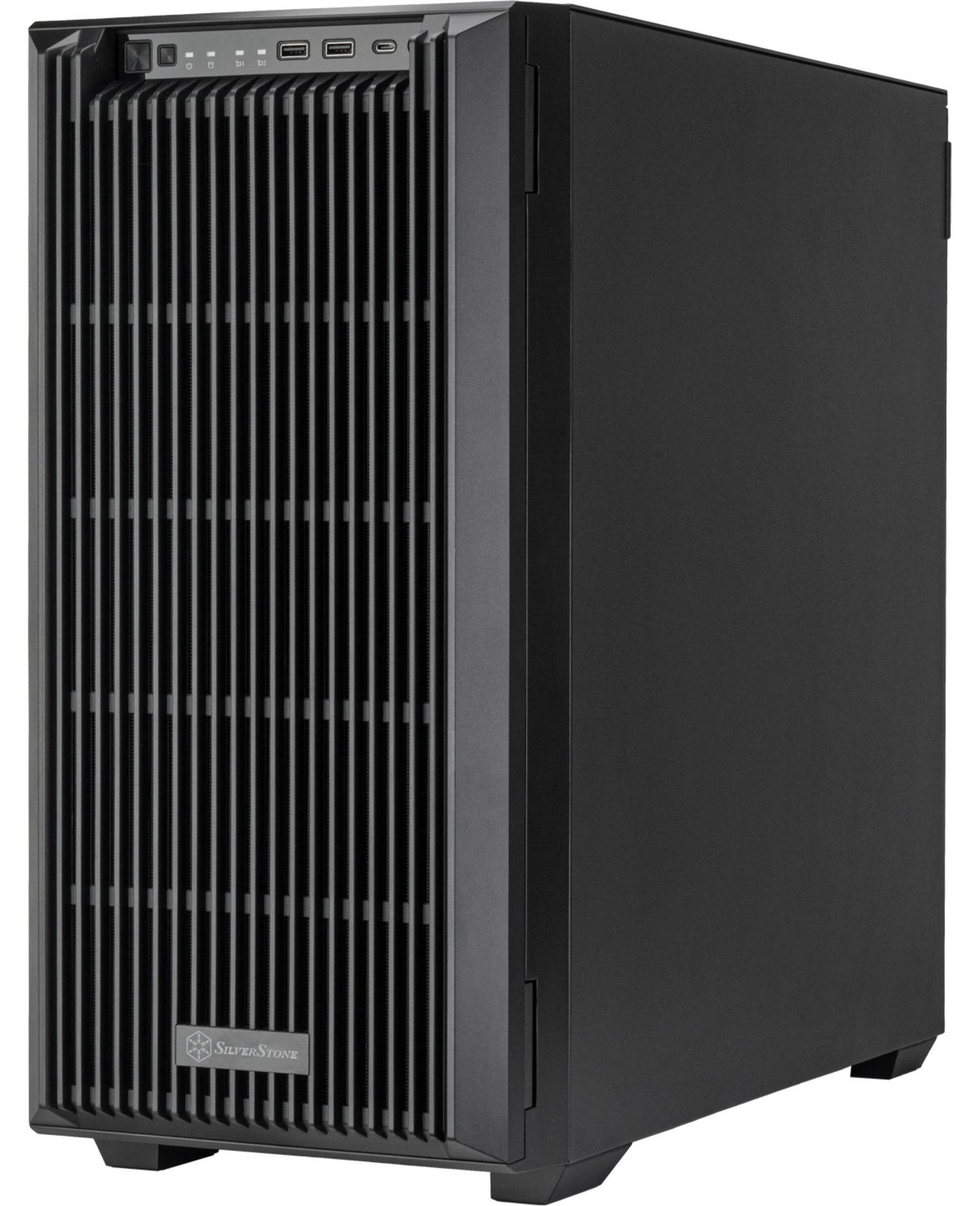 SilverStone CS383 NAS-Gehäuse 8-Bay - schwarz