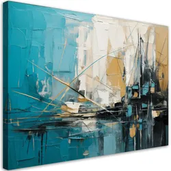 LEINWANDBILD Abstraktion 30x20cm