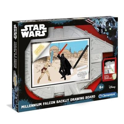 Star Wars - Beleuchtete Zeichentafel Millenium Falcon