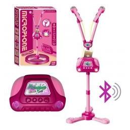 Trifox Doppelmikrofon mit Lautsprecher, rosa (69967797)