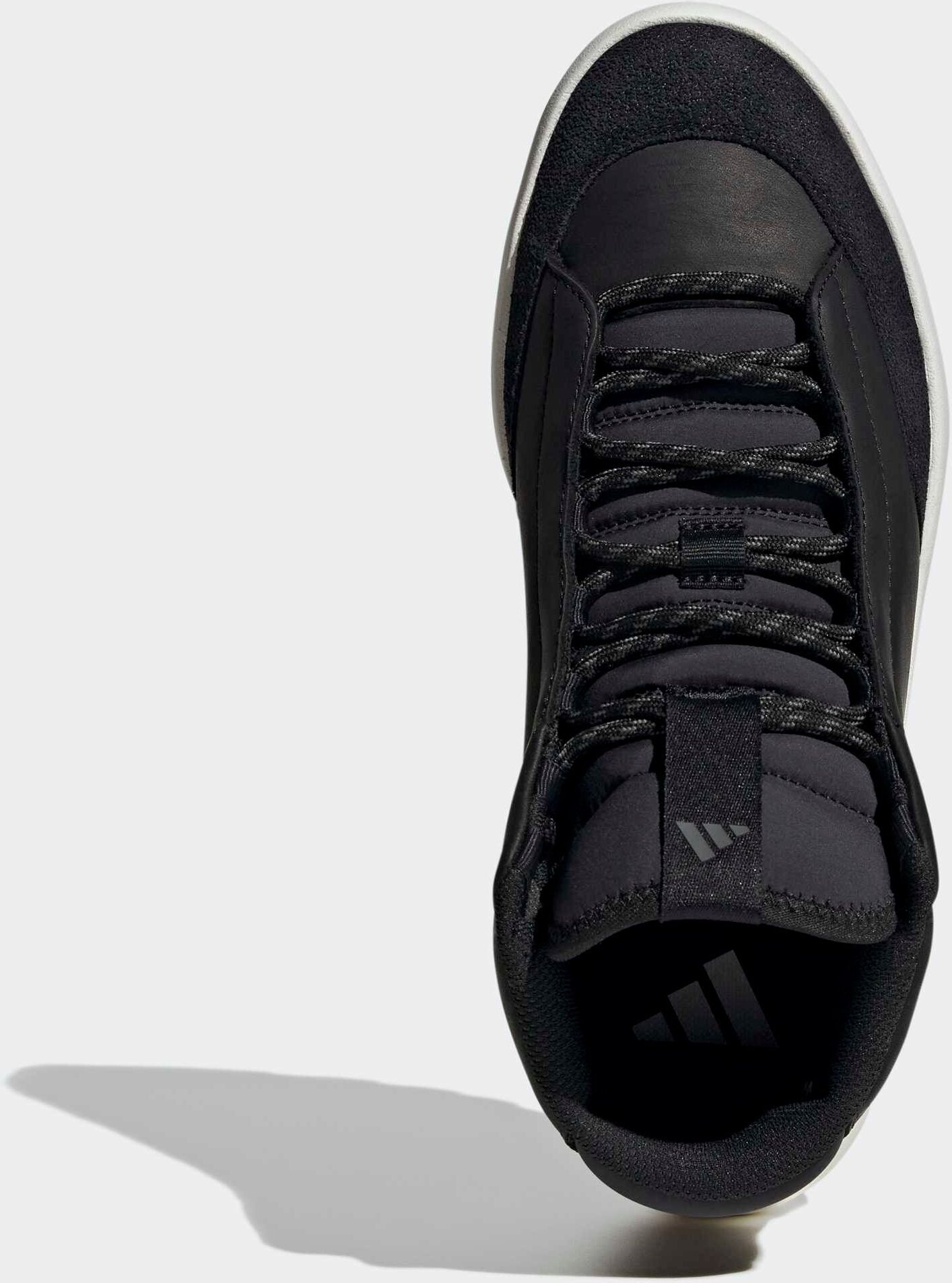 Sneaker ADIDAS SPORTSWEAR "ACESMASH MID WINTER", Damen, Gr. 45, weiss (core weiß, core weiß, core weiß), Leder, Textil, Schuhe Sneaker core weiß, core weiß, core weiß 45