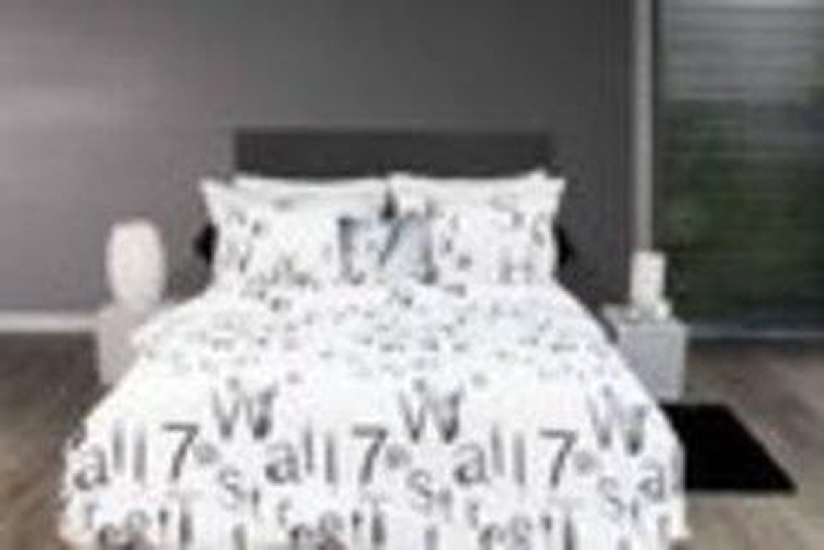 Heckettlane HNL Refined Satin Wallstreet Dekbedovertrek Litsjumeaux - Offwhite - 240 x 220 cm