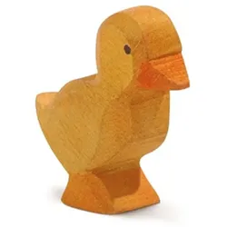 OSTHEIMER 13215 Entenküken Höhe 2,5cm aus Holz Familie & Bauernhof