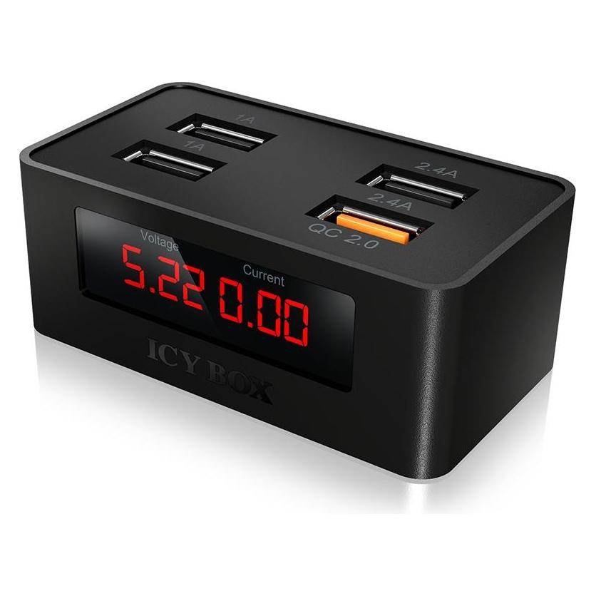 Icy Box Ib-Ch403 (35 W, 4 Ports) (IB-CH403)