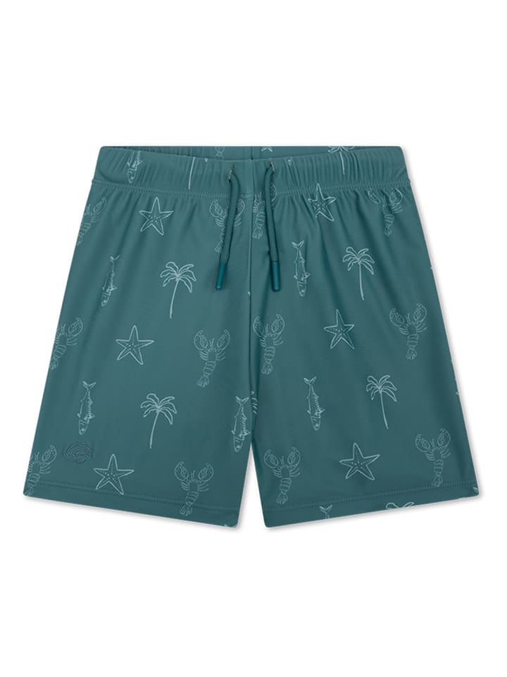 Swim Essentials Badeshorts "Feeling Beachy" in Grün - 110/116