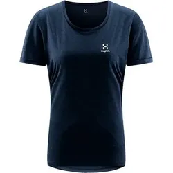 HAGLÖFS Damen Shirt Ridge Hike Tee Women, Größe M in Schwarz Schwarz