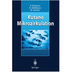 Kutane Mikrozirkulation, Fachbücher von Markus Stücker, Klaus Hoffmann, Peter Altmeyer