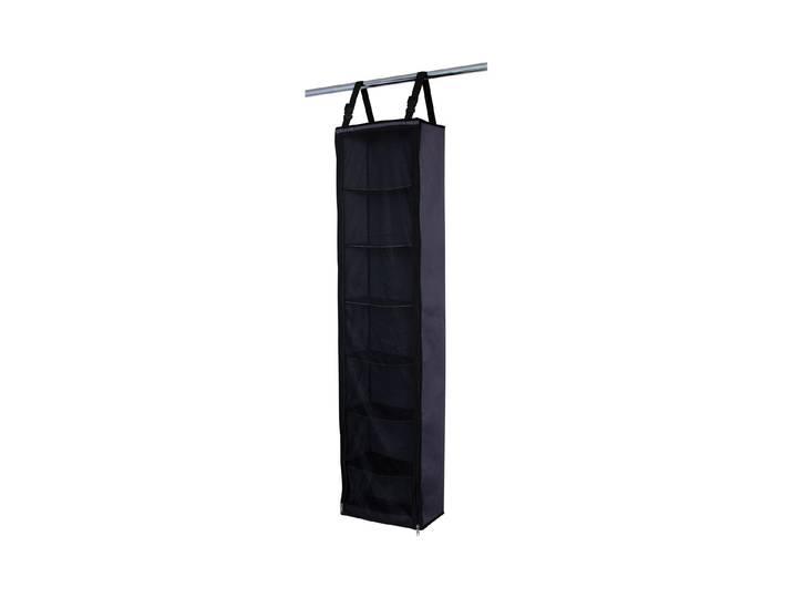 Hängeregal EUROTRAIL 7 Ablagefächer , grau, B:30cm H:130cm T:20cm, Regale, Hängeregal