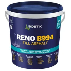 Bostik Reno B994 Fill Asphalt 10kg Eimer Reparaturasphalt