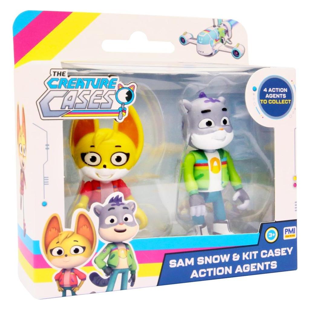 Among us Figurka CREATURE CASES S1 ACTION AGENTS 7,5 CM - 2 PACK (ASSORTMENT) (CC3012)