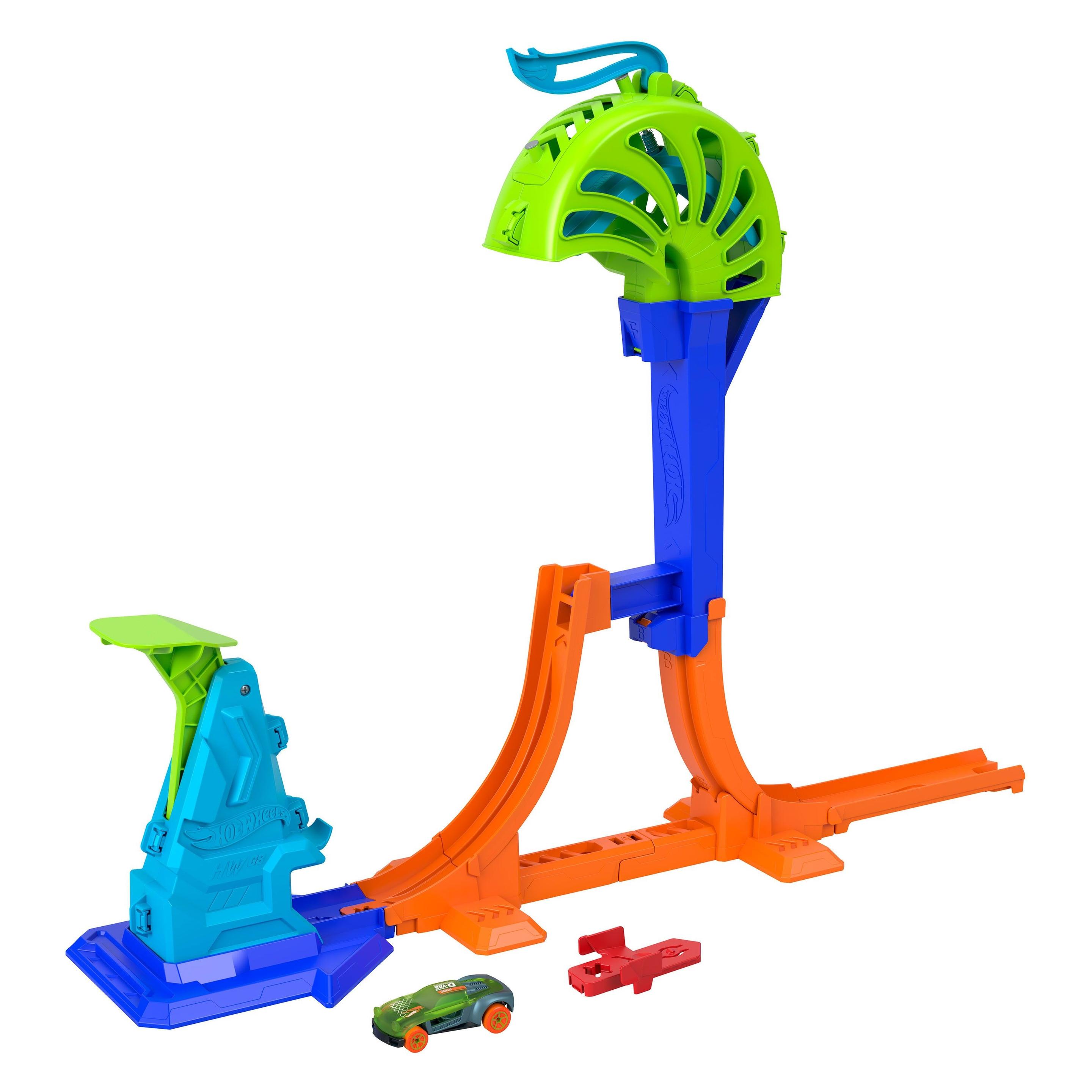 0 Hot Wheels Stunt Tracks Power Launch Champion (JHK75)