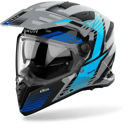 Airoh Dual Helm Bandit Spicy Blue Gloss 2XL