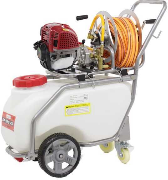 Karrenspritze mit Membranpumpe GeoTech SP 520 4S mit 4-Takt Benzinmotor