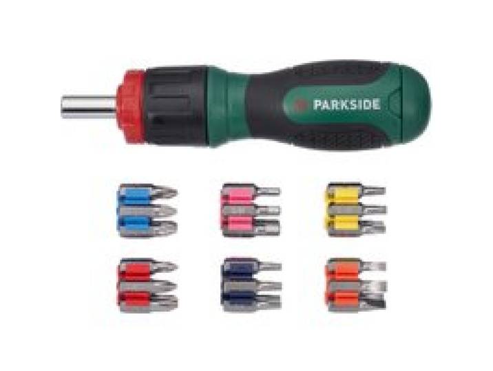 PARKSIDE® Set de tournevis à cliquet, 31 pièces