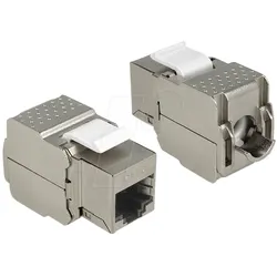 DELOCK 86154 - Keystone Modul RJ45 Buchse > LSA Cat.6