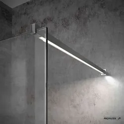 Profiltek Stabilisationsbügel für Duschkabinen LED.. - Duschkabine